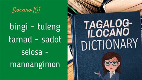 ukinana kitdi ilocano to tagalog|Tagalog .